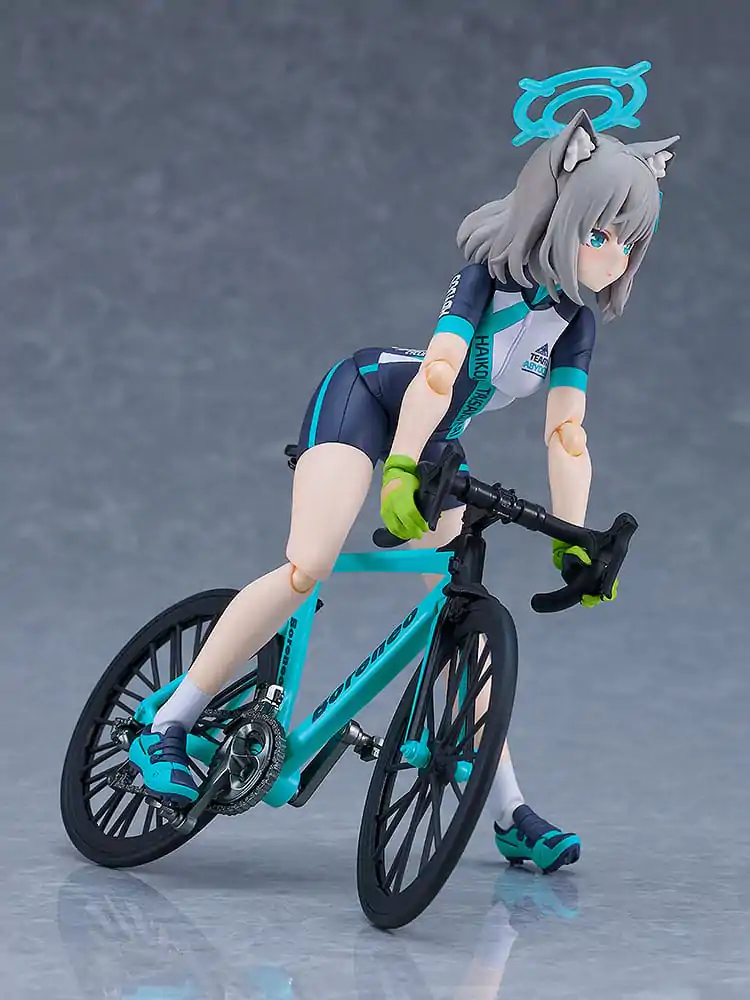 Blue Archive Figma Action Figure Shiroko Sunaookami Cycling DX Edition 15 cm termékfotó