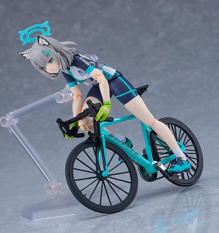 Blue Archive Figma Action Figure Shiroko Sunaookami Cycling DX Edition 15 cm termékfotó