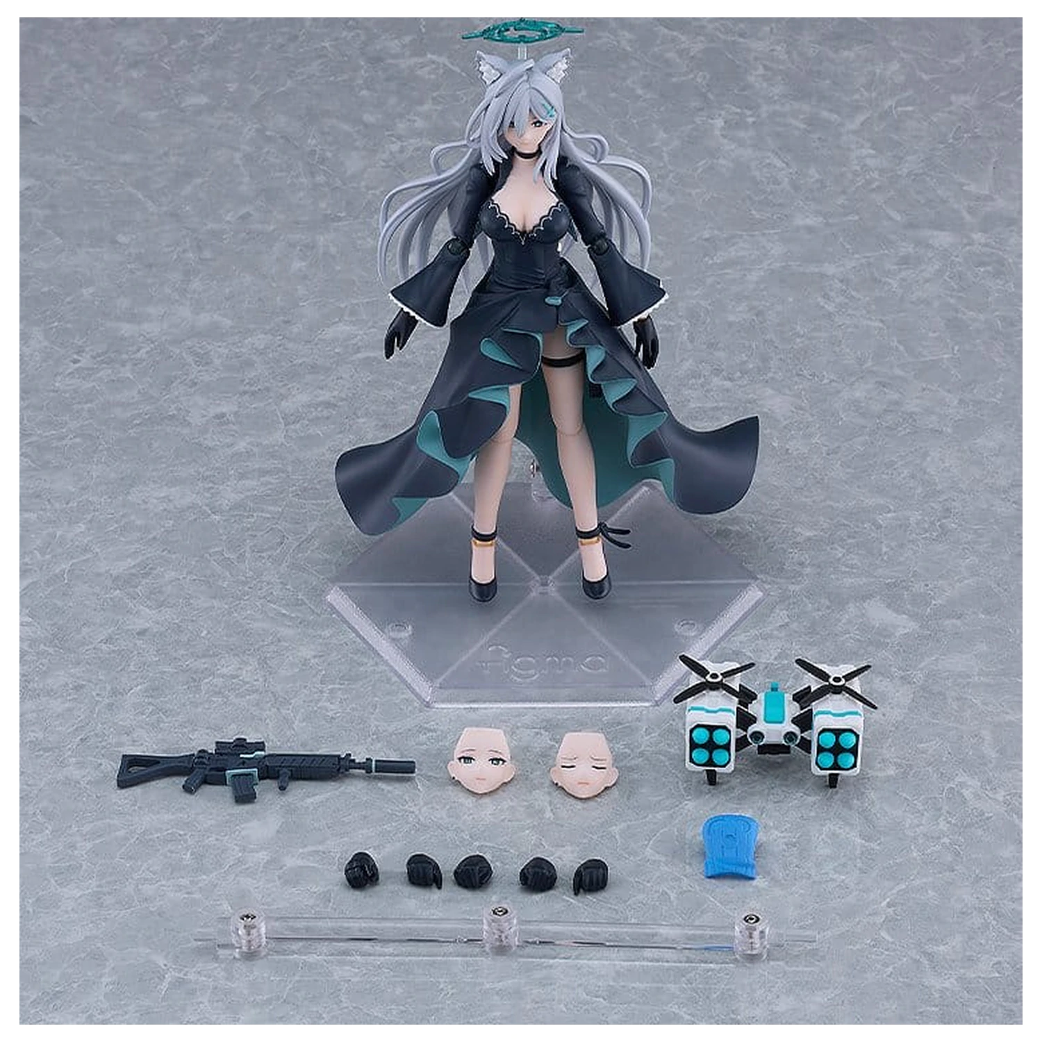 Blue Archive Figma Action Figure Shiroko*Terror 15 cm product photo
