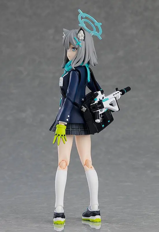 Blue Archive Figma Action Figure Shiroko Sunaookami 15 cm product photo