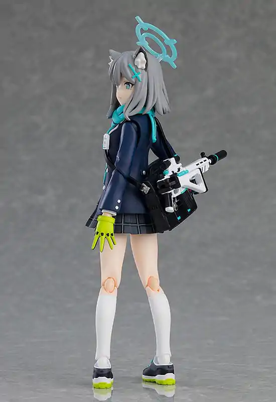 Blue Archive Figma Action Figure Shiroko Sunaookami (re-run) 15 cm product photo