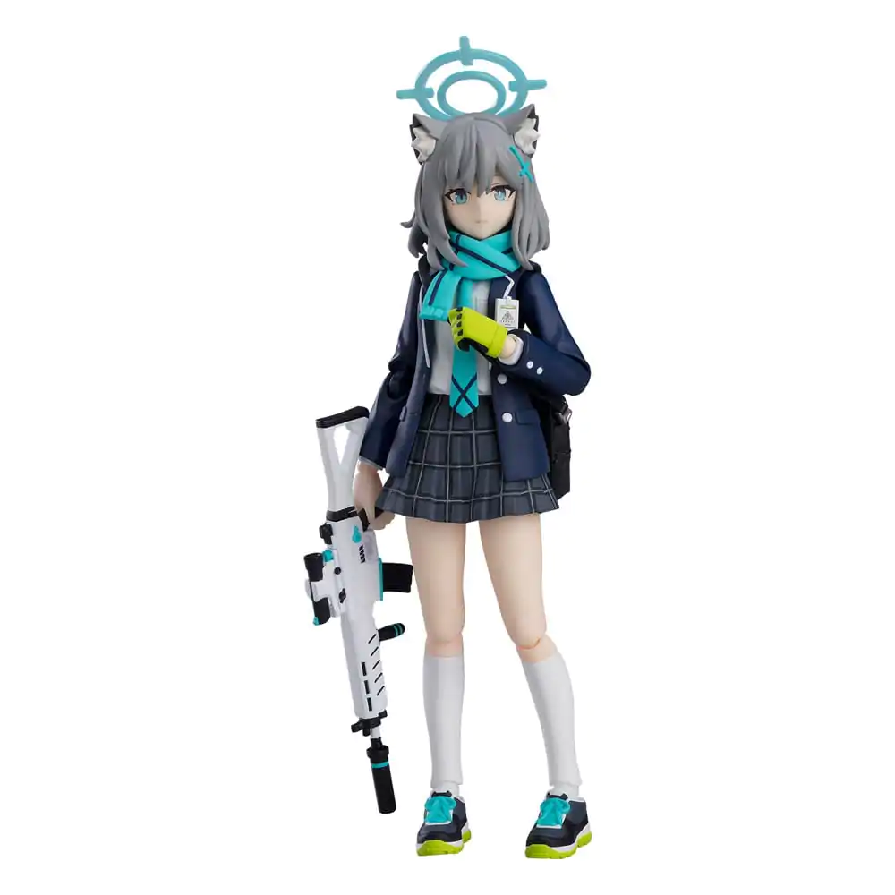 Blue Archive Figma Action Figure Shiroko Sunaookami (re-run) 15 cm product photo