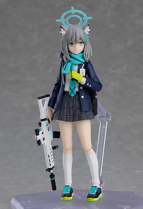 Blue Archive Figma Action Figure Shiroko Sunaookami (re-run) 15 cm product photo