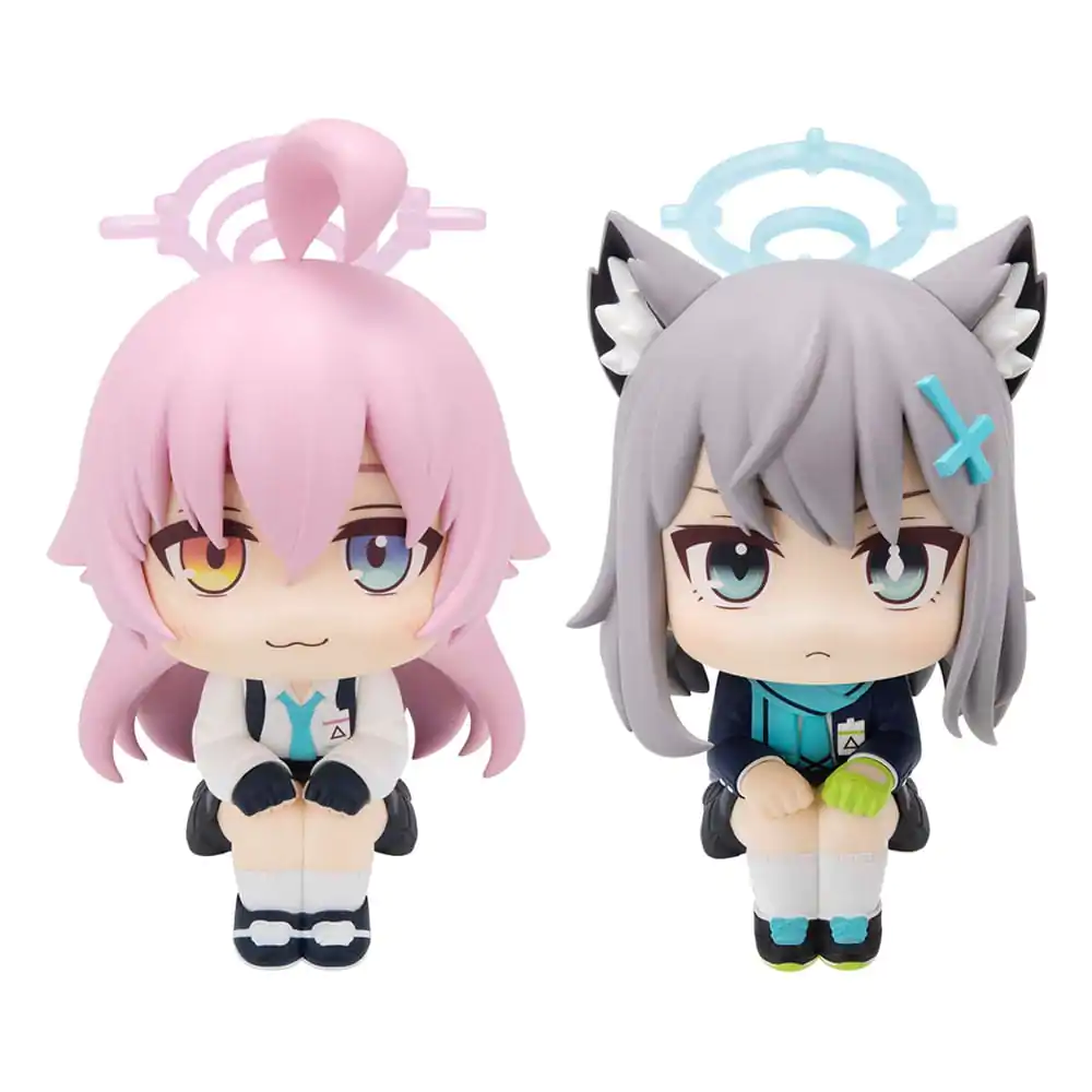 Blue Archive Look Up PVC Statue Shiroko &amp; Hoshino Set (with gift) 11 cm product photo