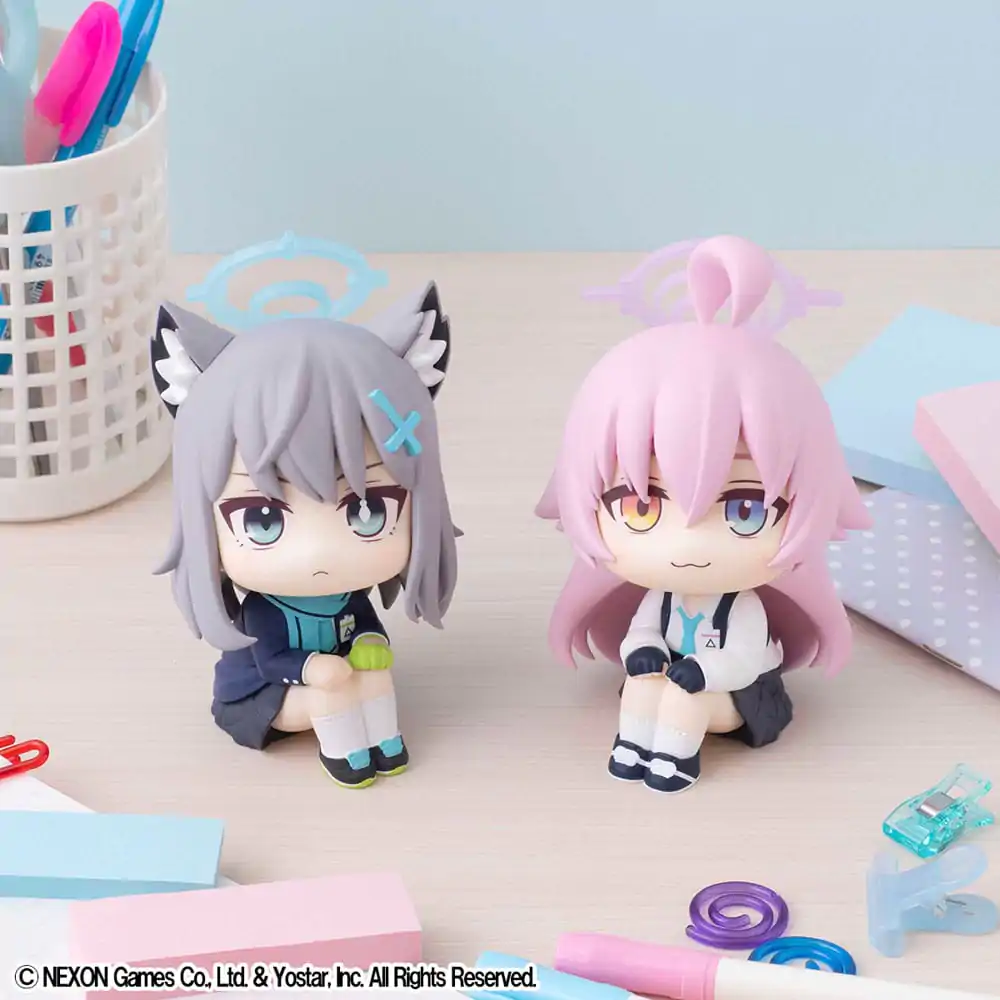 Blue Archive Look Up PVC Statue Shiroko &amp; Hoshino Set (with gift) 11 cm product photo