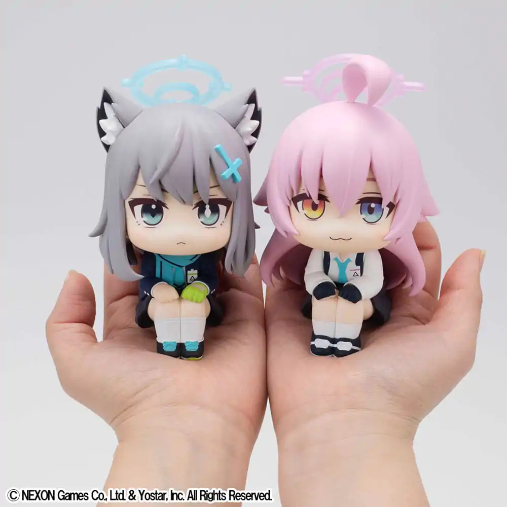 Blue Archive Look Up PVC Statue Shiroko &amp; Hoshino Set (with gift) 11 cm product photo