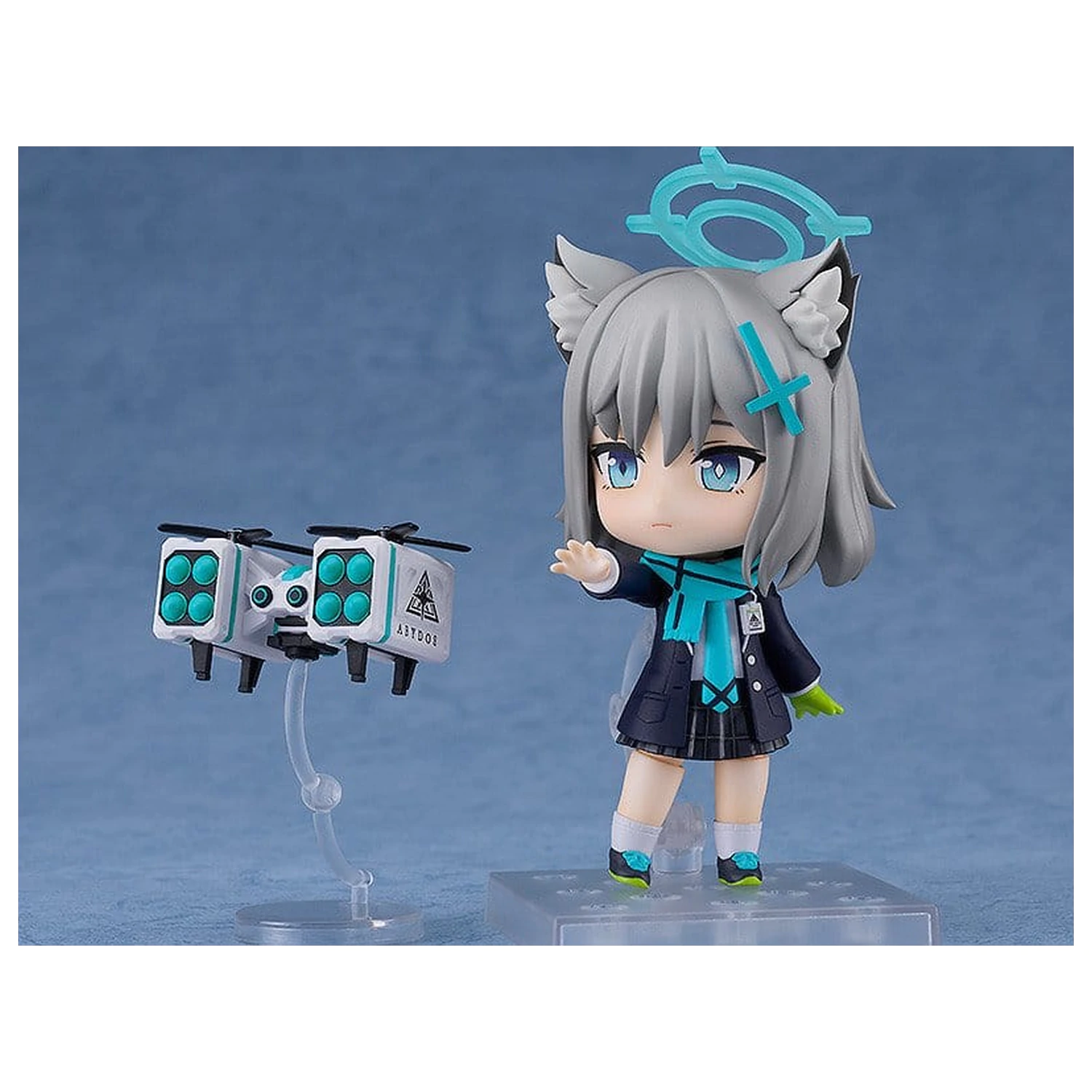 Blue Archive Nendoroid Action Figure Shiroko Sunaookami (re-run) 10 cm product photo