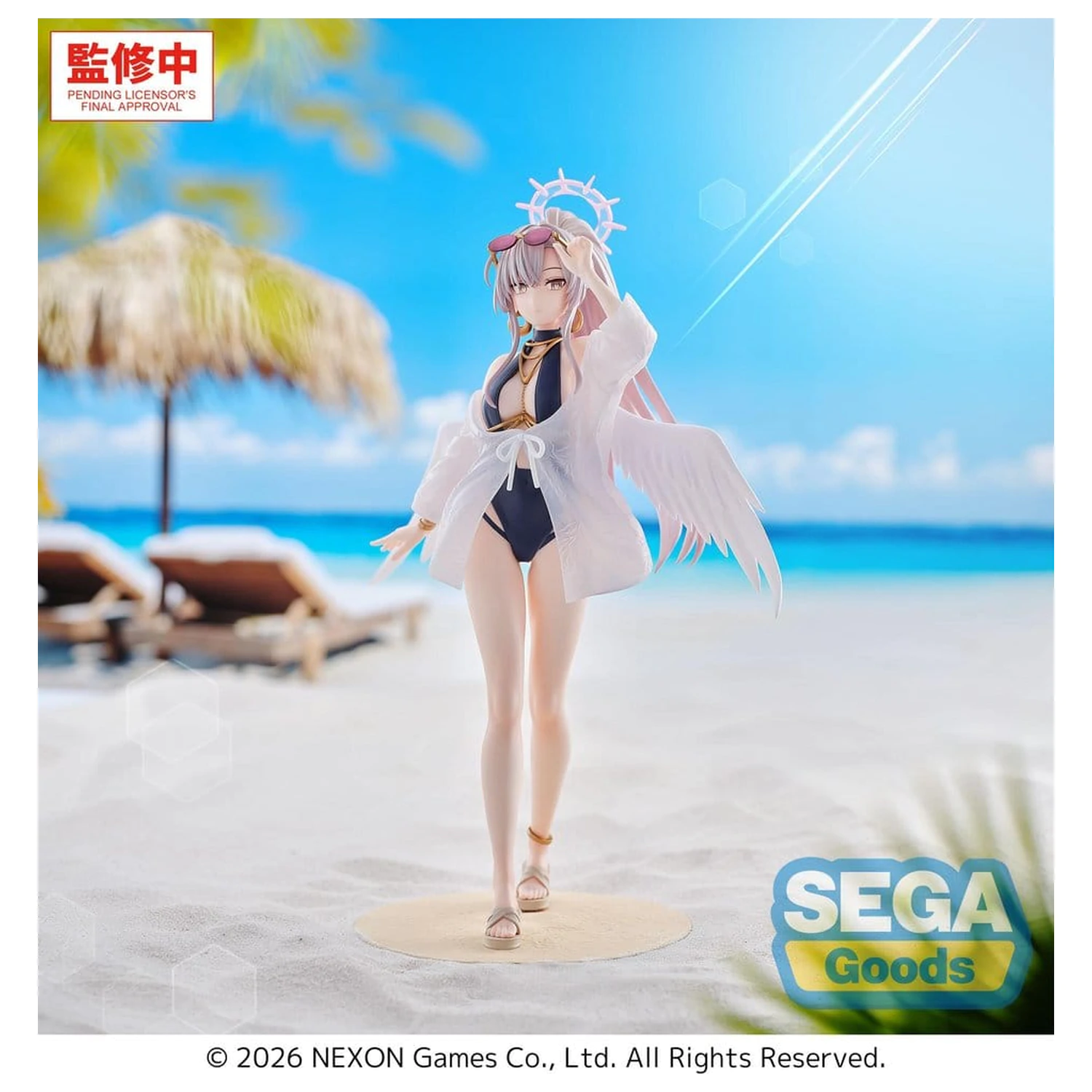 Blue Archive XStellar PVC Figure Nagisa (Swimsuit) 21 cm product photo