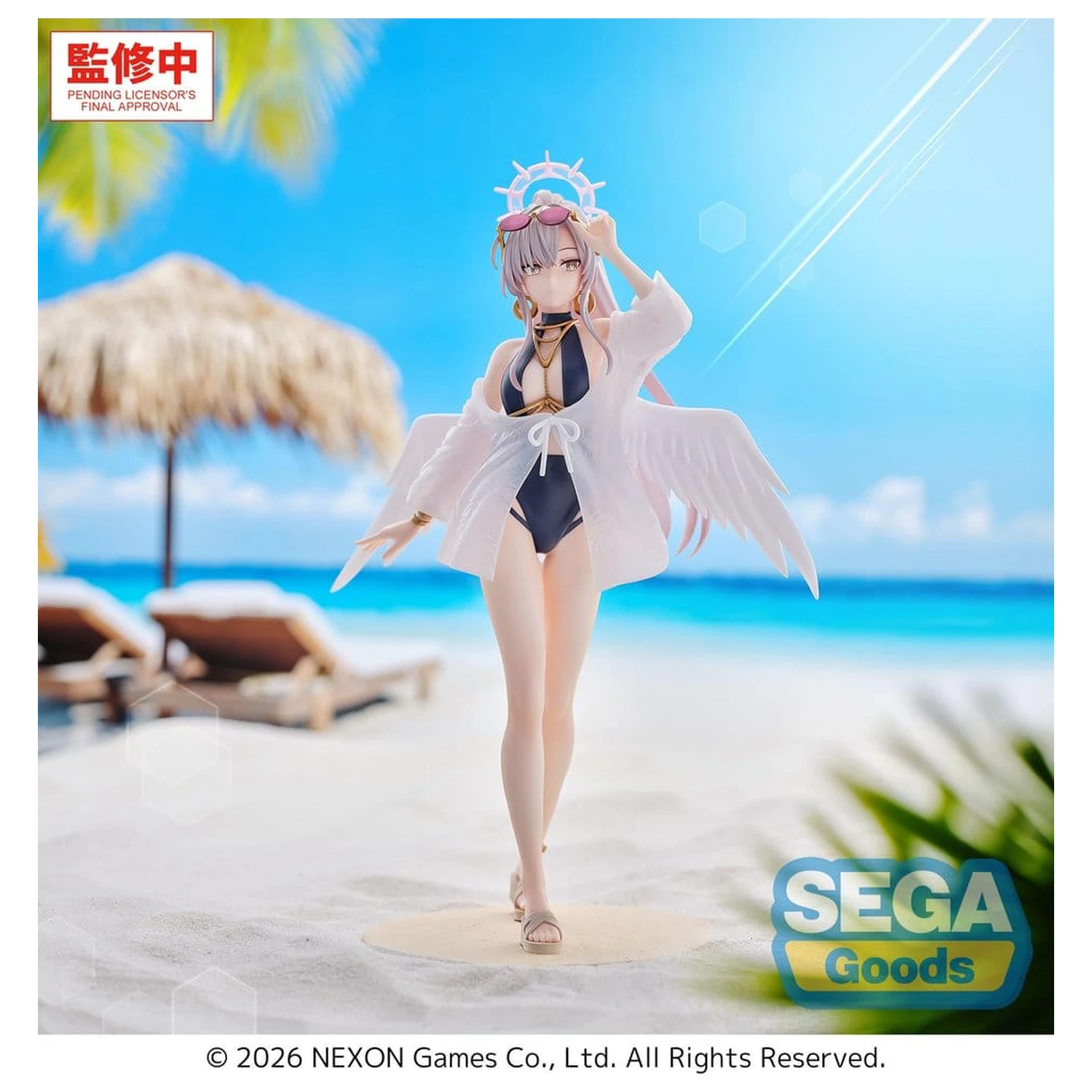 Blue Archive XStellar PVC Figure Nagisa (Swimsuit) 21 cm product photo