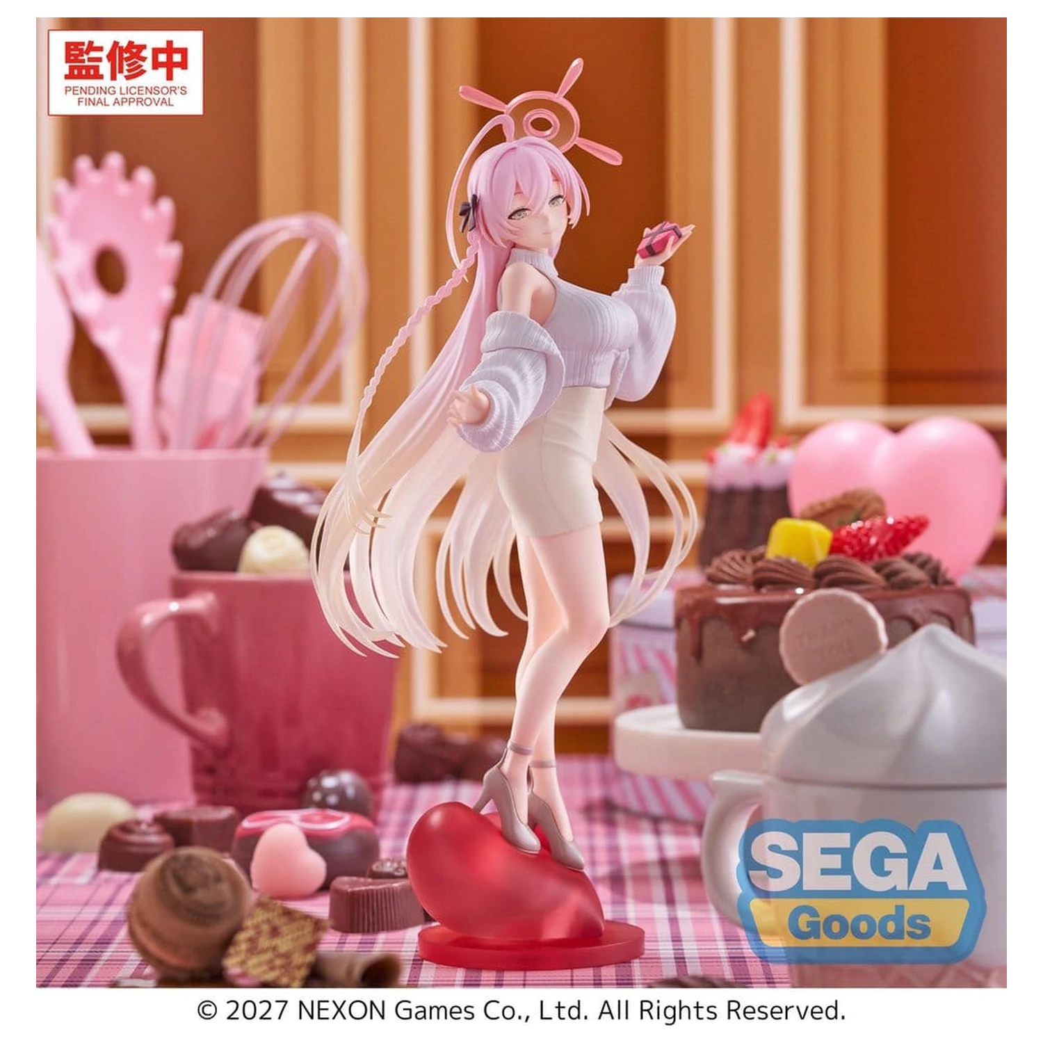 Blue Archive XStellar PVC Figure Hanako Happy Valentine!! 25 cm product photo