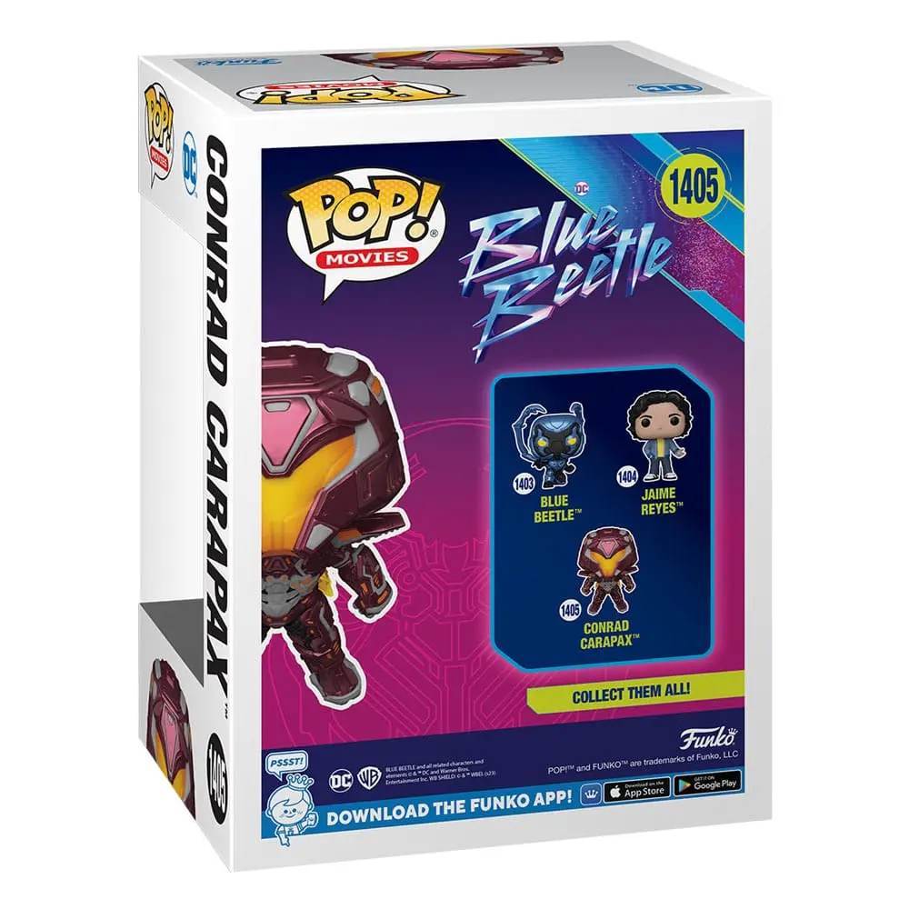 Blue Beetle POP! Movies Vinyl Figure Conrad Carapax 9 cm termékfotó