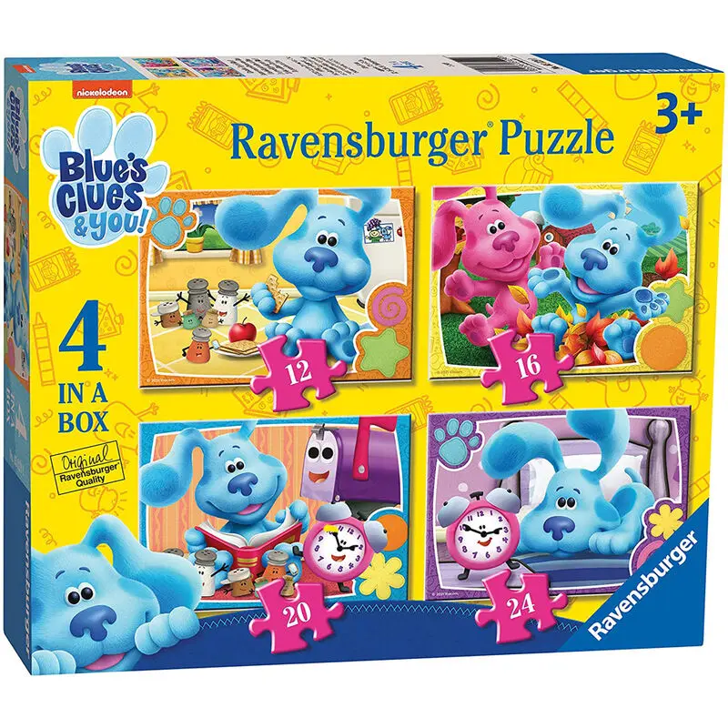 Blues clues and you puzzle 12+16+20+24pcs product photo