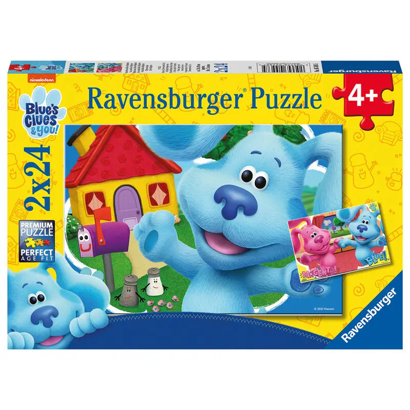Blues clues and you puzzle 2x24pcs product photo