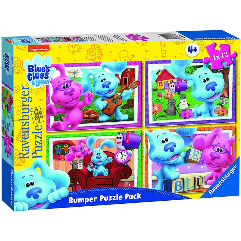 Blues clues and you puzzle 4x42pcs product photo