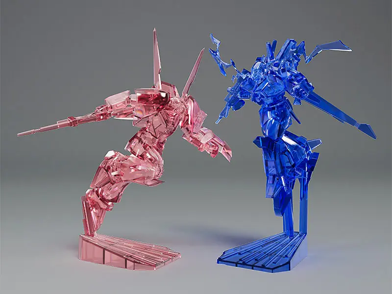 Blue Comet SPT Layzner Plastic Model Kits PLAMAX MF-74 minimum factory Layzner &amp; Zakaal: V-MAX Color Ver. 7 cm product photo