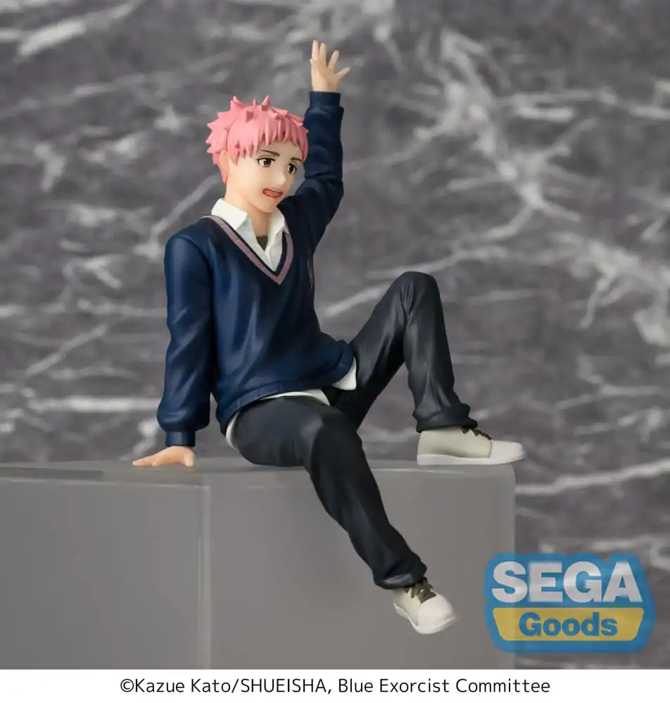 Blue Exorcist Shimane Illuminati Saga PM Perching PVC Statue Renzo Shima 14 cm product photo