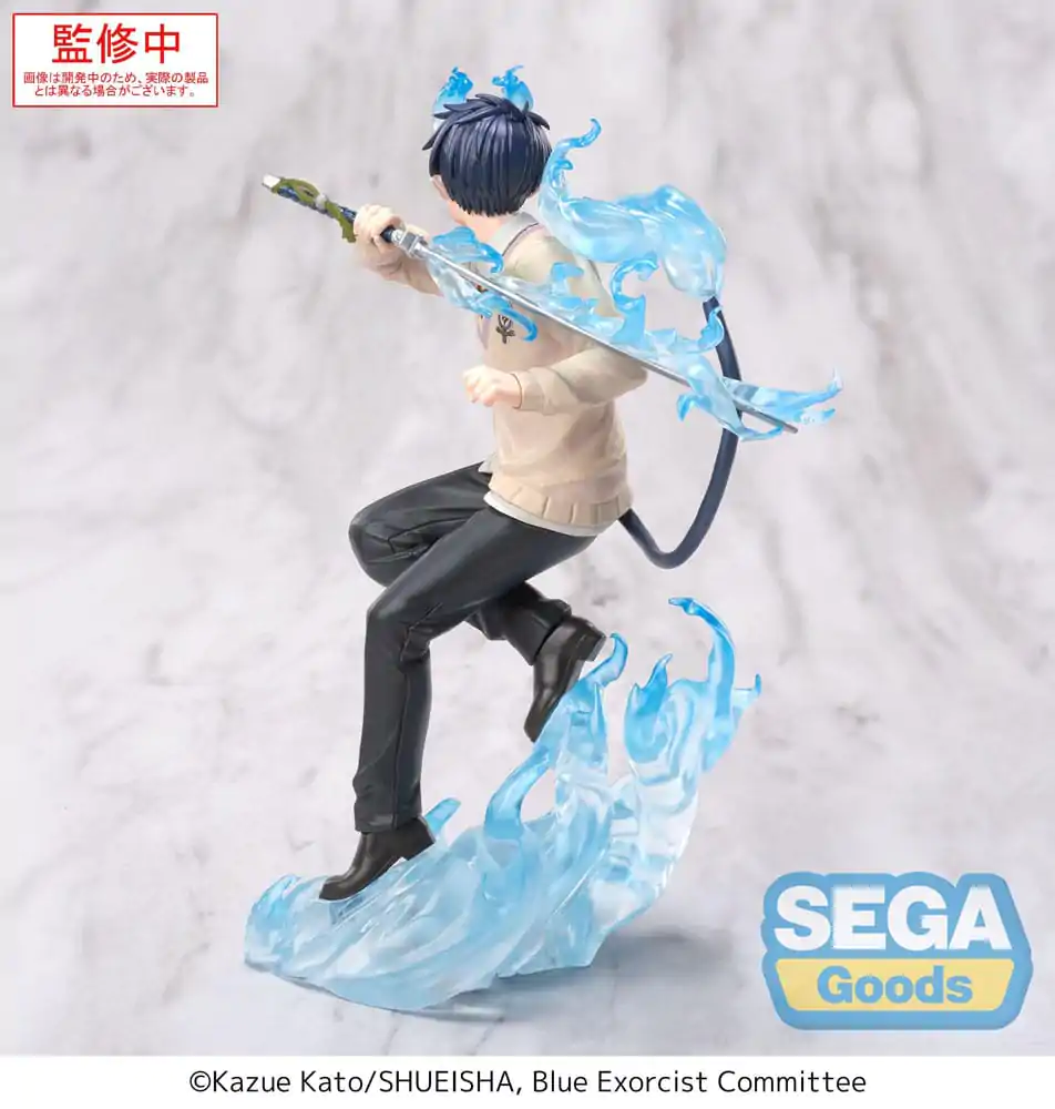 Blue Exorcist Shimane Illuminati Saga Xross Link PVC Statue Rin Okumura 18 cm product photo