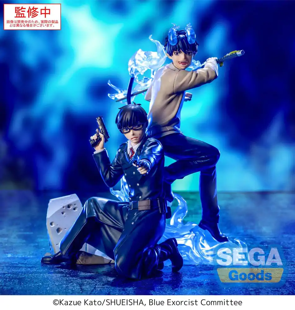 Blue Exorcist Shimane Illuminati Saga Xross Link PVC Statue Rin Okumura 18 cm product photo