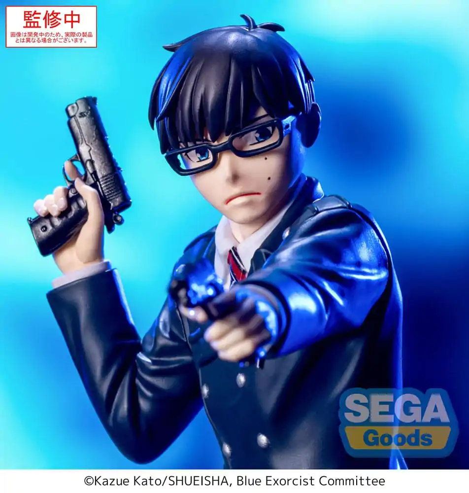 Blue Exorcist Shimane Illuminati Saga Xross Link PVC Statue Yukio Okumura 14 cm product photo