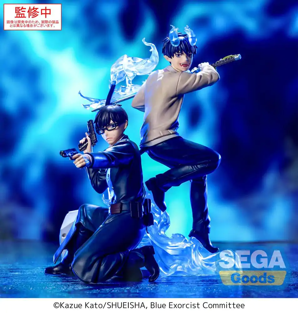 Blue Exorcist Shimane Illuminati Saga Xross Link PVC Statue Yukio Okumura 14 cm product photo