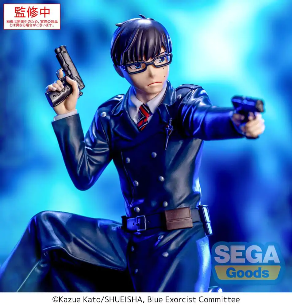 Blue Exorcist Shimane Illuminati Saga Xross Link PVC Statue Yukio Okumura 14 cm product photo