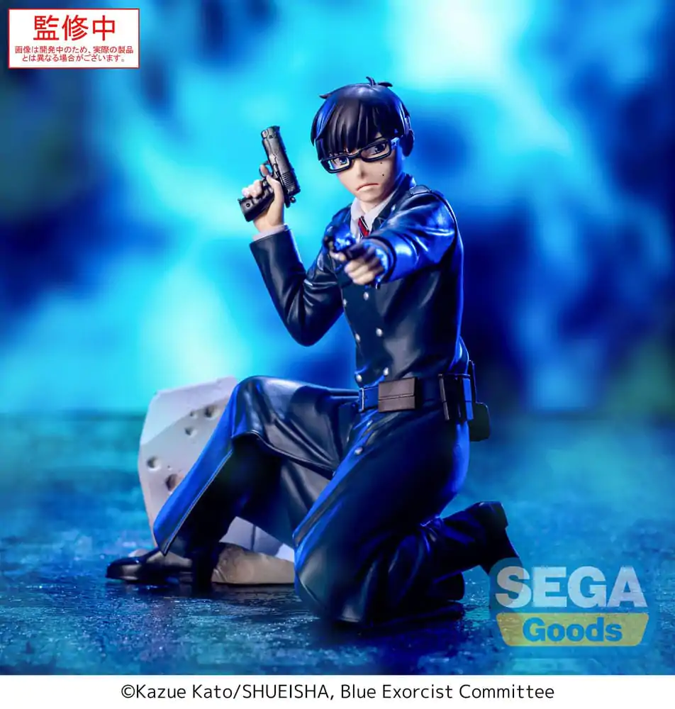 Blue Exorcist Shimane Illuminati Saga Xross Link PVC Statue Yukio Okumura 14 cm product photo