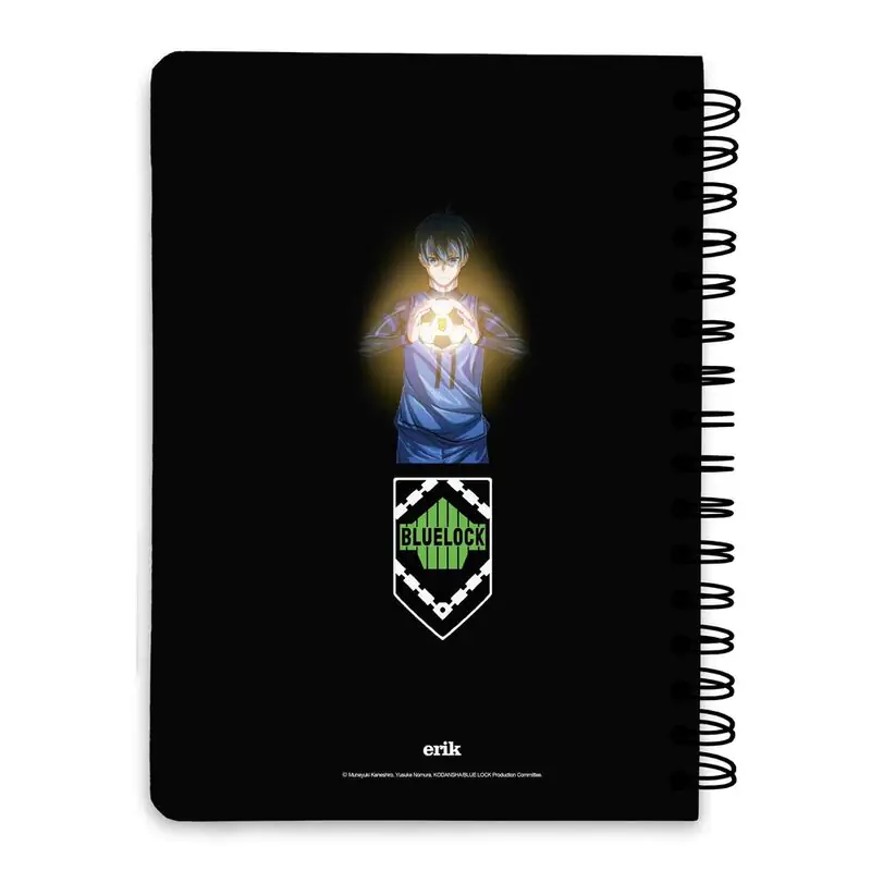 Blue Lock A5 notebook product photo