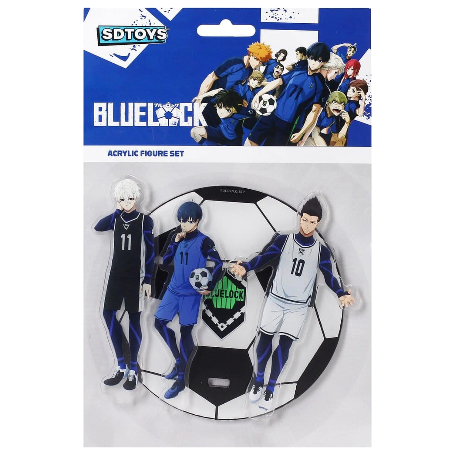 Blue Lock Acrylic Figures Set 15 cm product photo