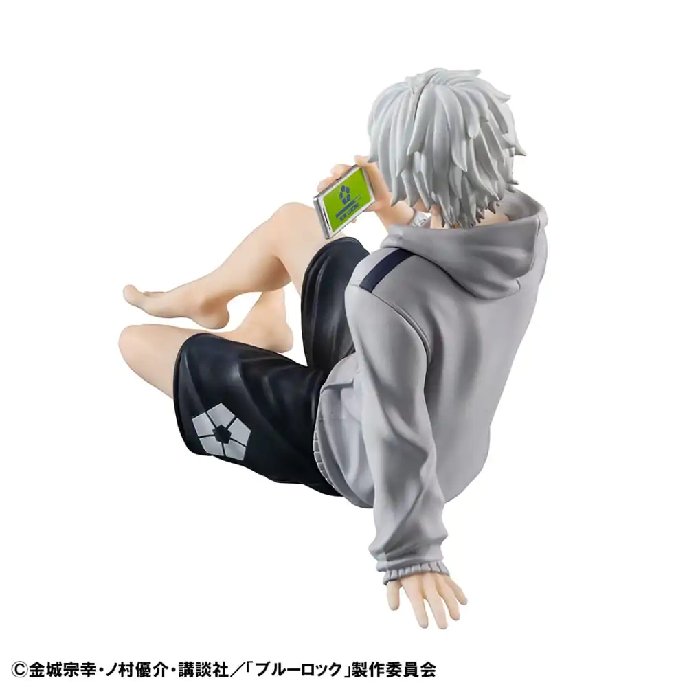 Blue Lock G.E.M. Series PVC Statue Seishiro Nagi Repaint Ver. Palm Size 9 cm product photo