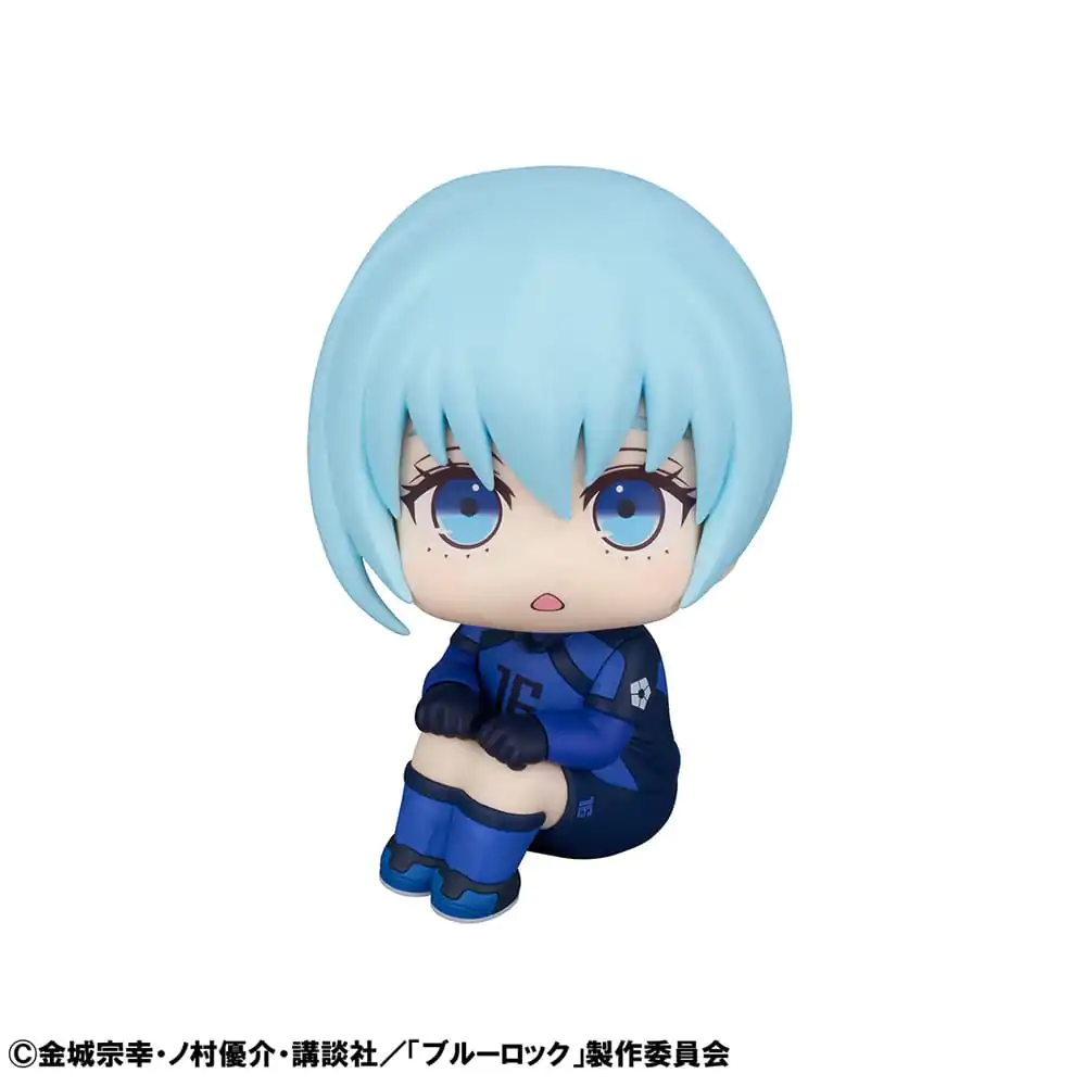 Blue Lock Look Up PVC Statue Tabito Karasu &amp; Yo Hiori Set (with gift) 11 cm product photo