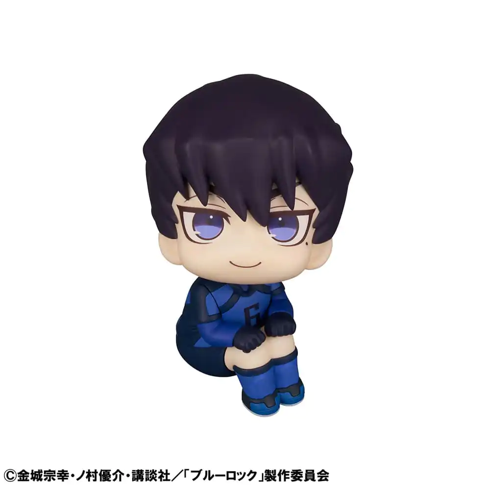 Blue Lock Look Up PVC Statue Tabito Karasu &amp; Yo Hiori Set (with gift) 11 cm product photo