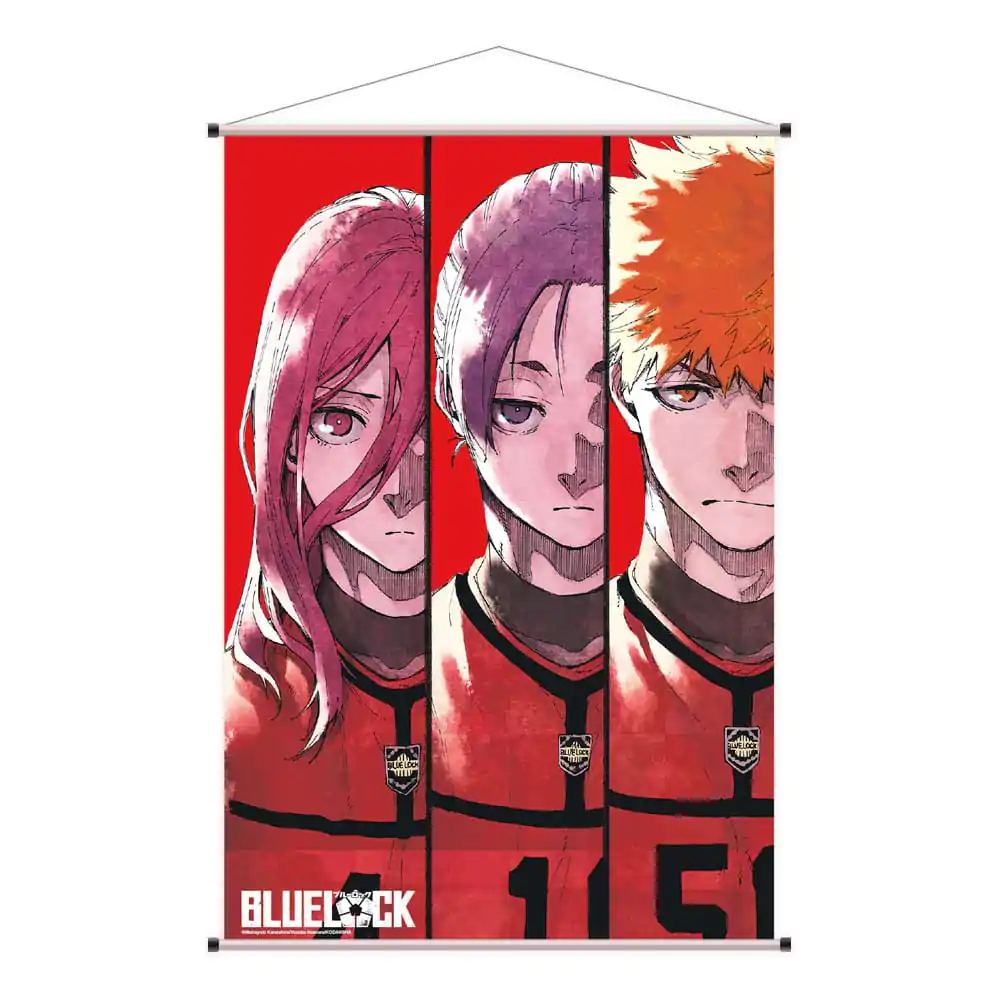 Blue Lock Wallscroll Team Red 60 x 90 cm product photo