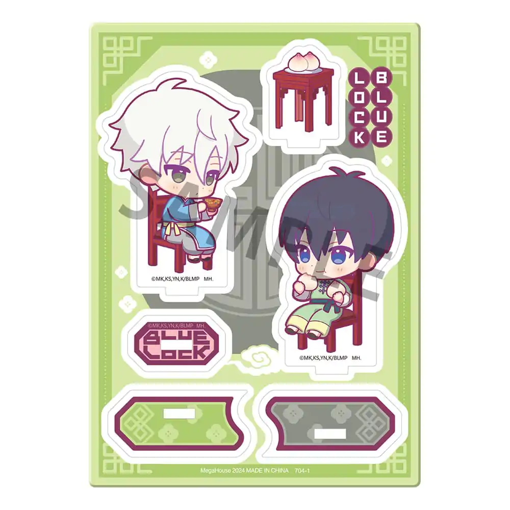 Blue Lock The Movie Acrylic Stand Buddycolle Episode Nagi B: Yoichi Isagi & Seishiro Nagi 14 cm termékfotó