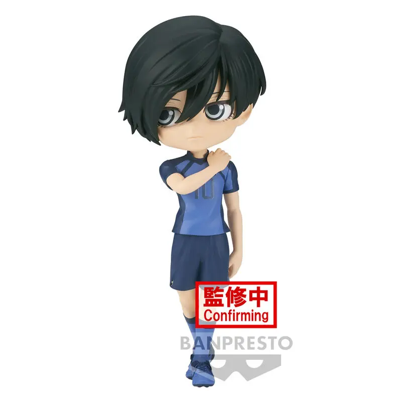 Blue Lock Rin Itoshi Q posket figure 14cm product photo