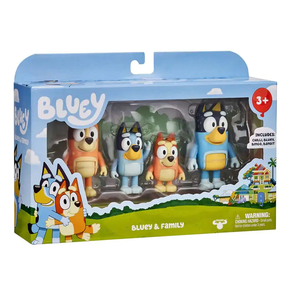 Bluey Action Figures 4-Pack termékfotó