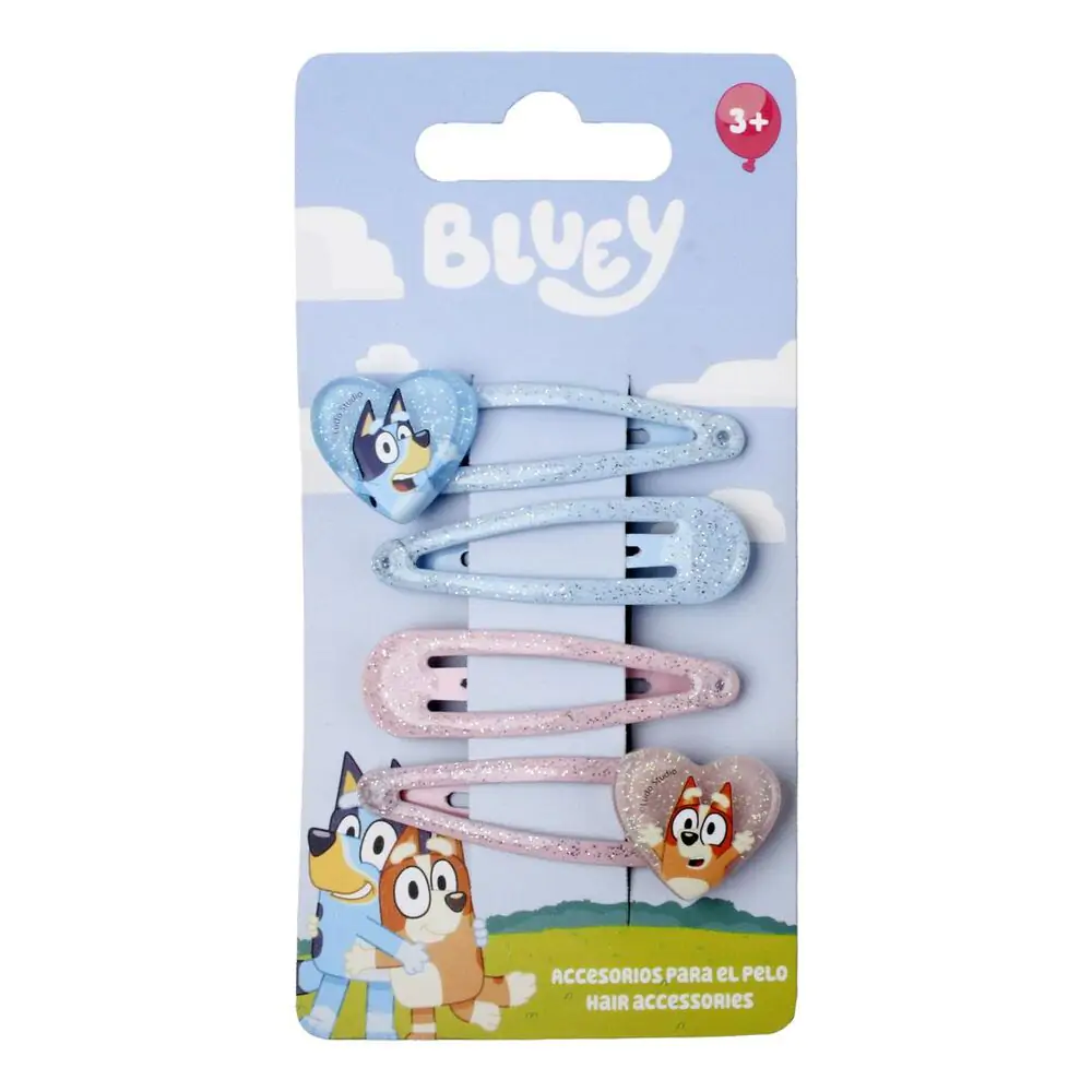 Bluey Set 4 hairpins product photo