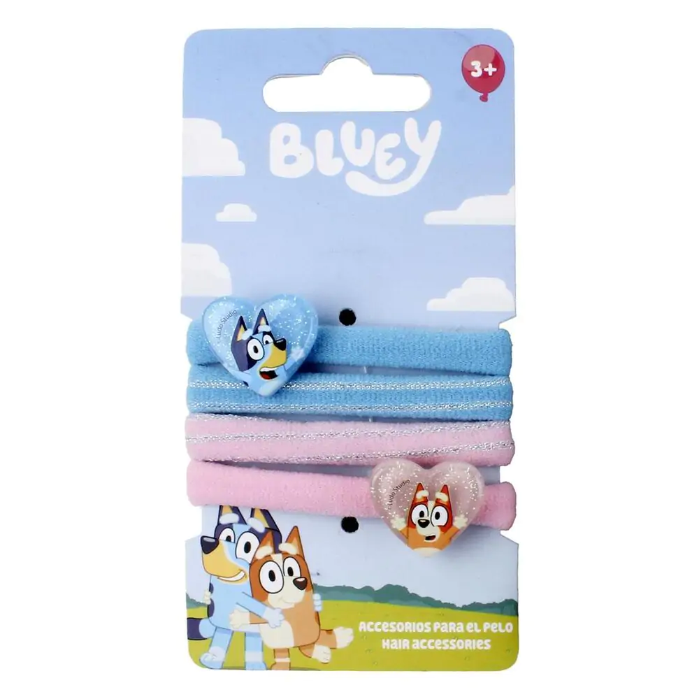 Bluey set 4 hair scrunchies product photo