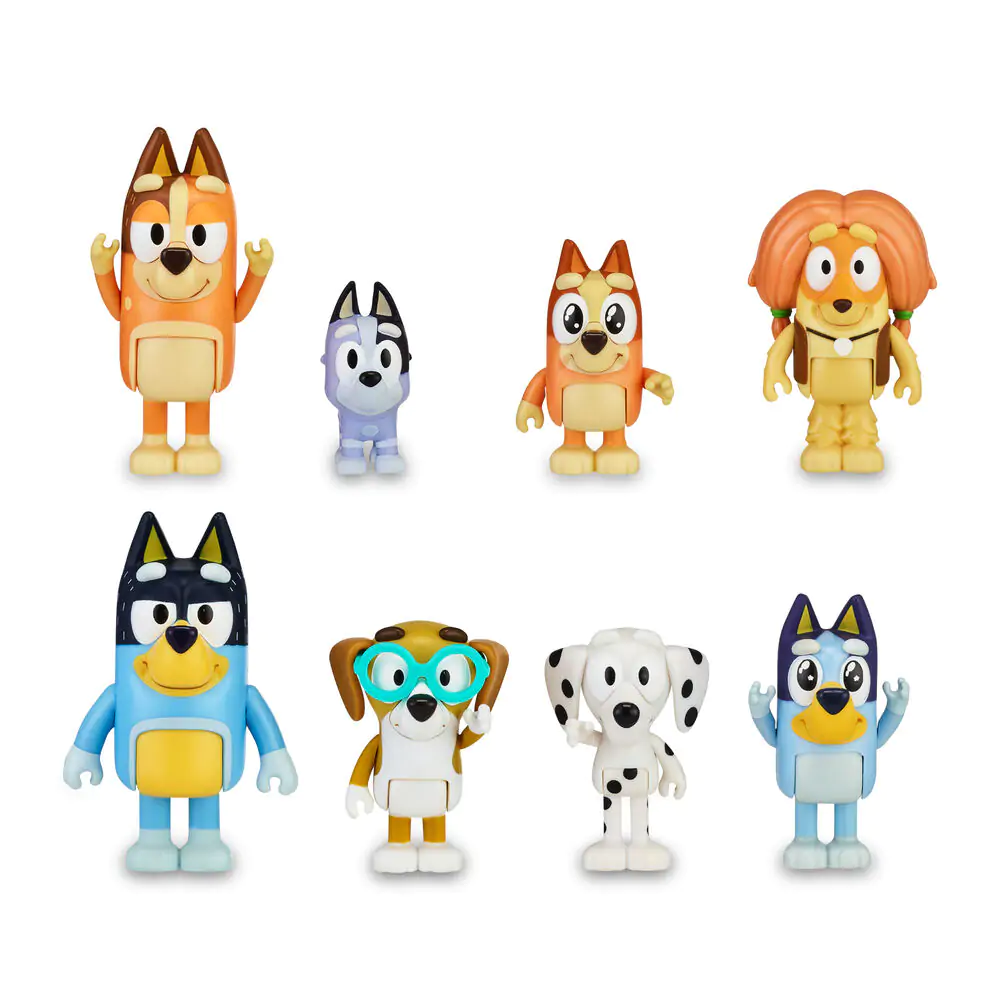 Bluey Action Figures 8-Pack product photo