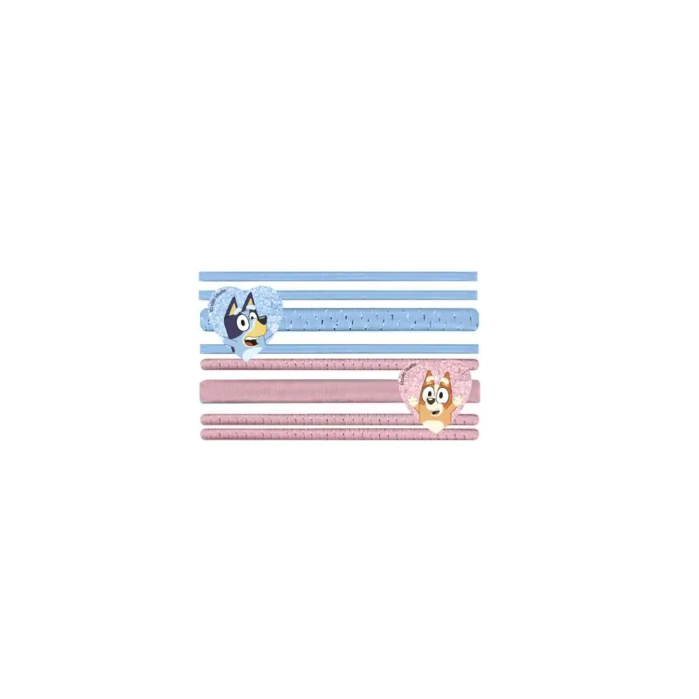 Bluey set 8 hair scrunchies product photo