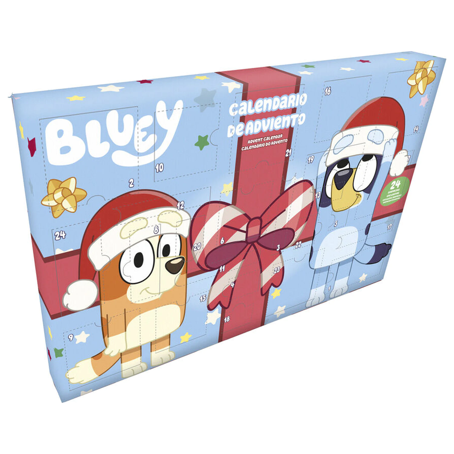 Bluey advent calendar product photo