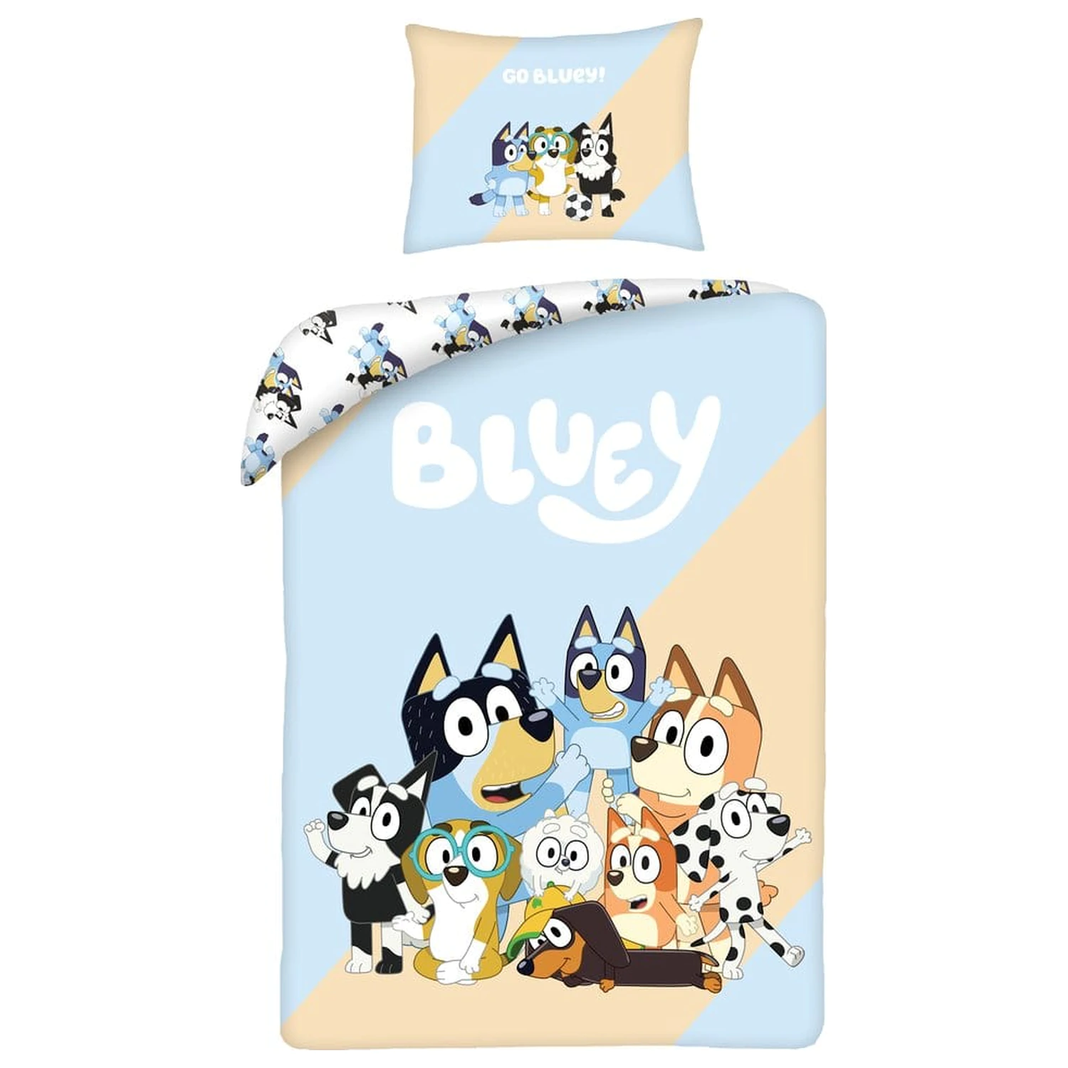 Bluey Duvet Set Go Bluey  product photo