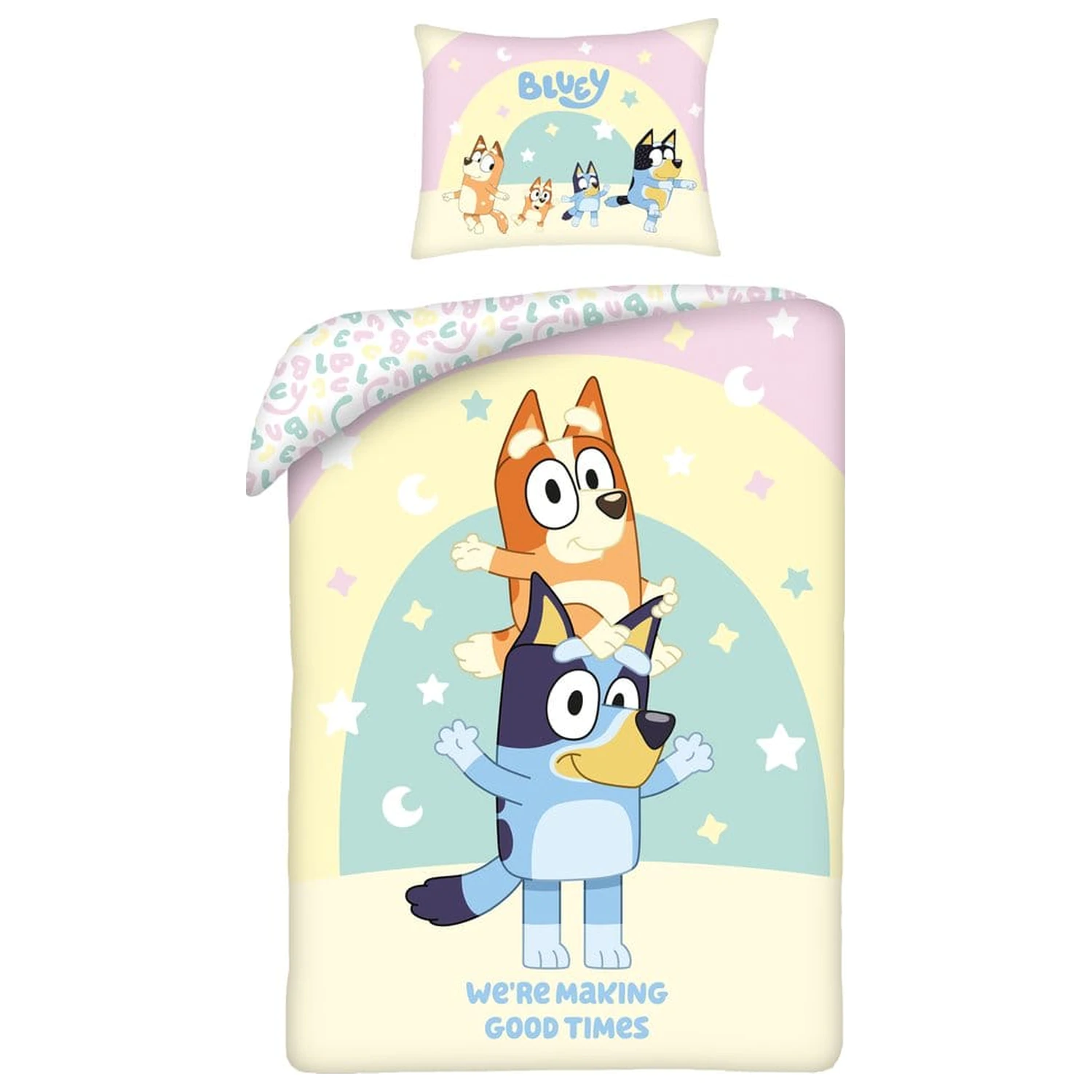 Bluey Duvet Set We're Making Good Times  product photo