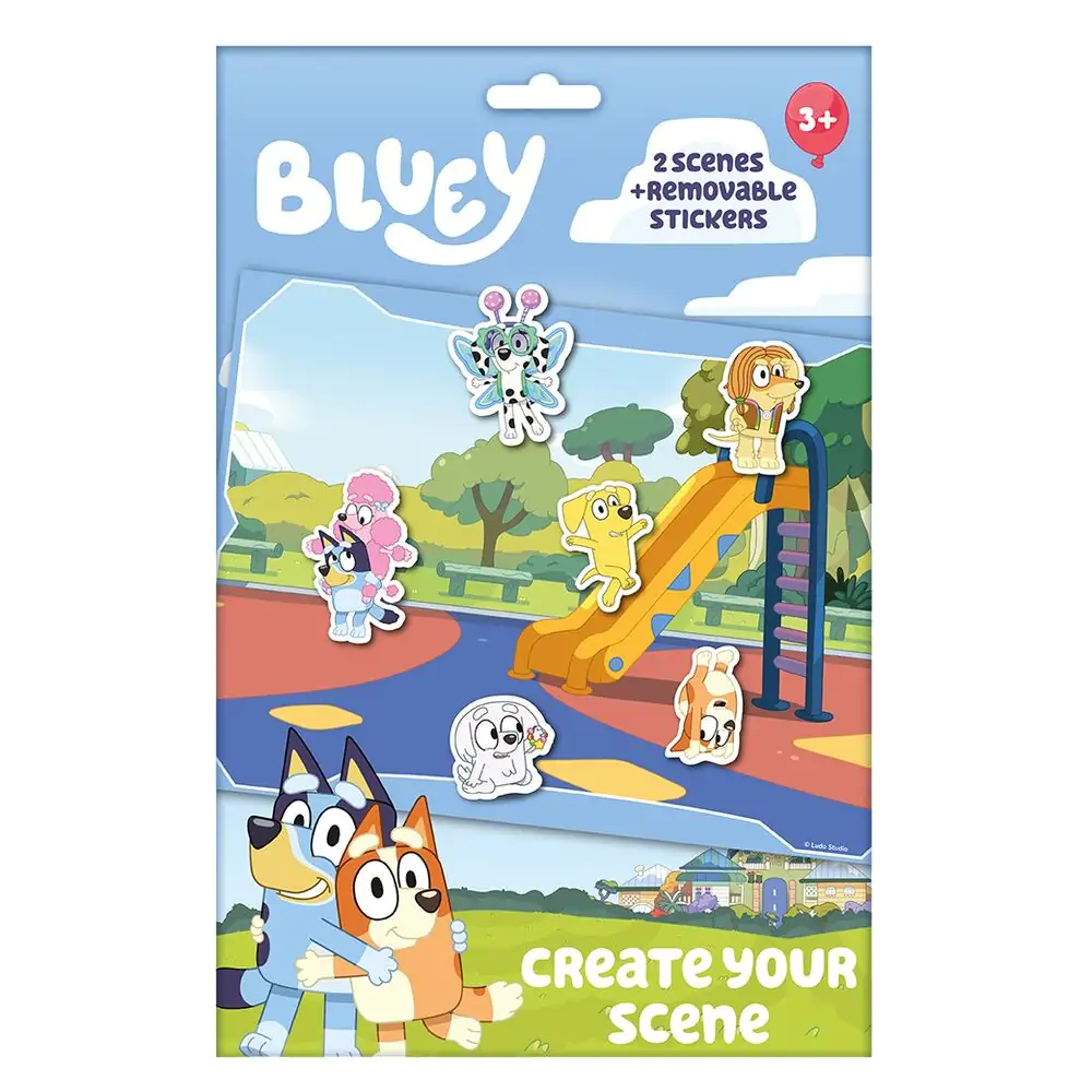Bluey Create your scene notebook product photo
