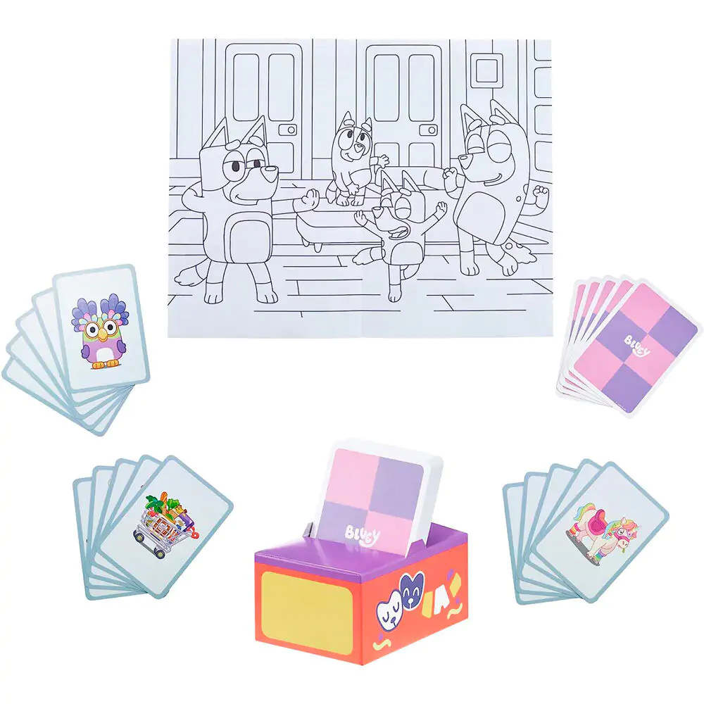 Bluey card game product photo