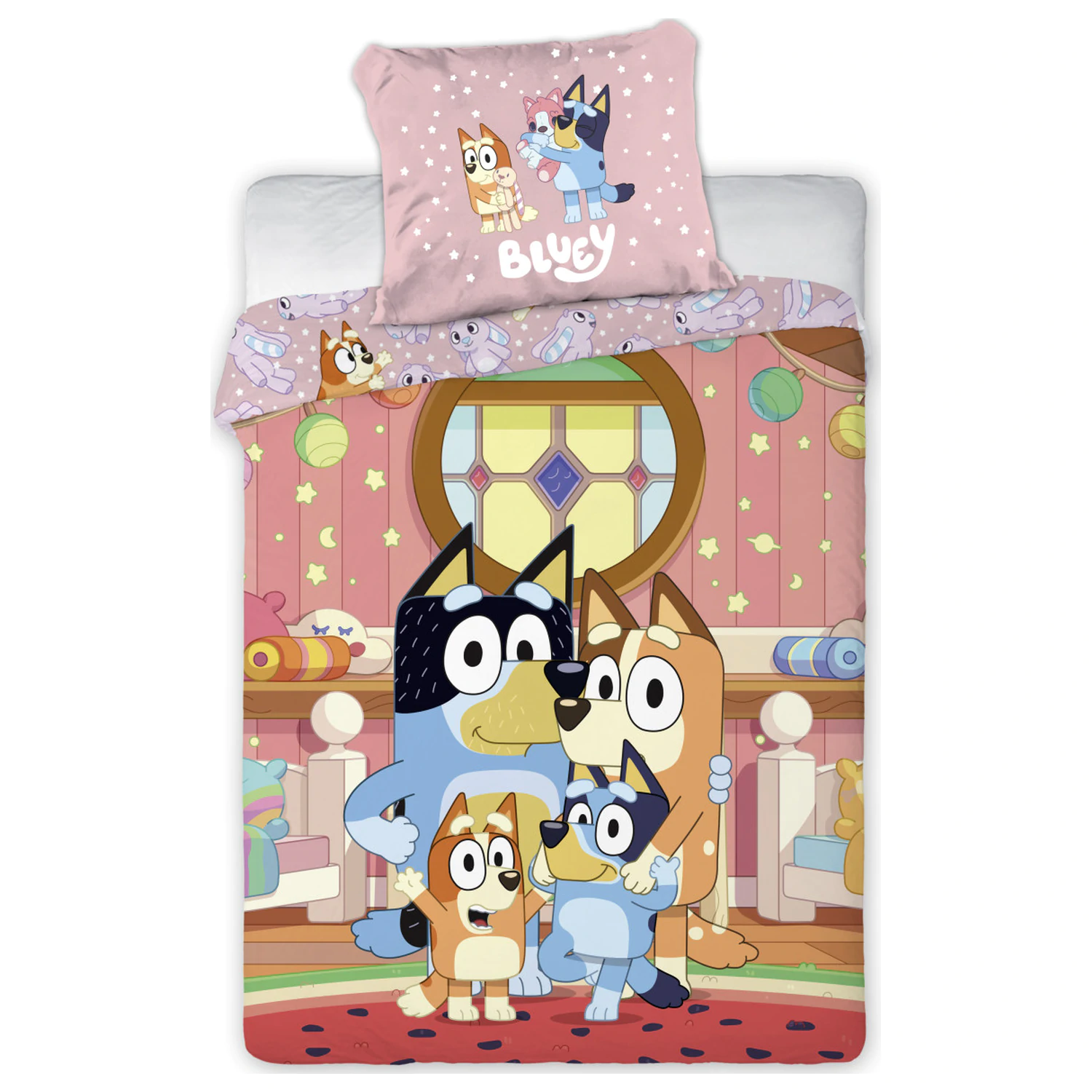 Bluey At Home Kids, Preschool Duvet Cover product photo