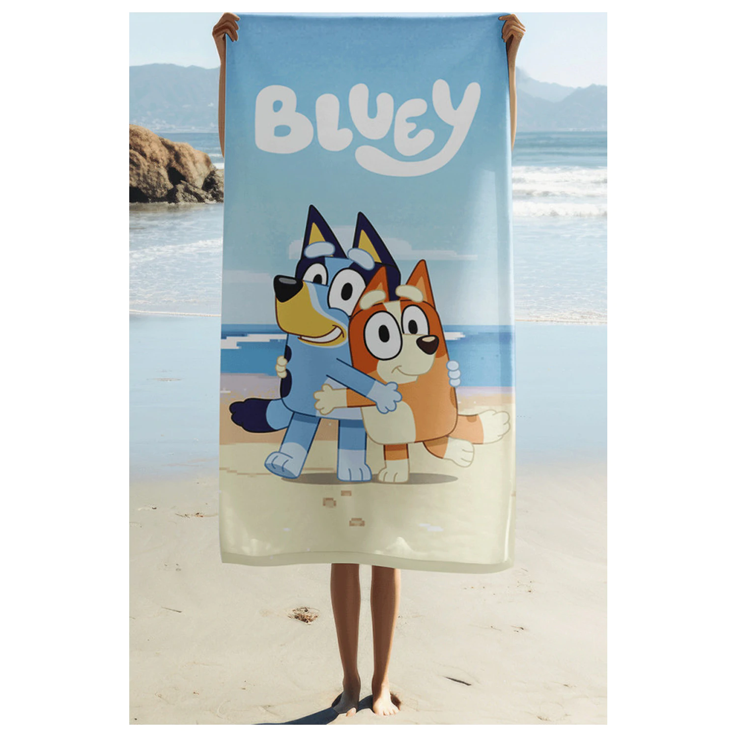 Bluey Beach Hug Towel 70x140cm product photo