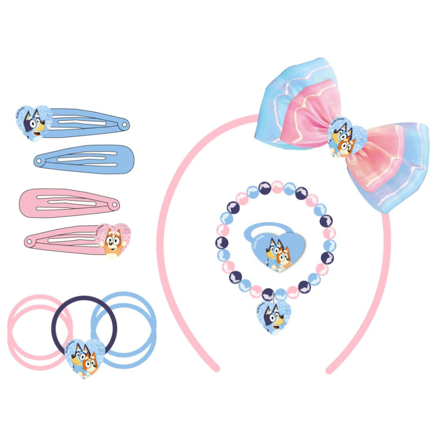 Bluey Best Friend Hair Accessory Set product photo