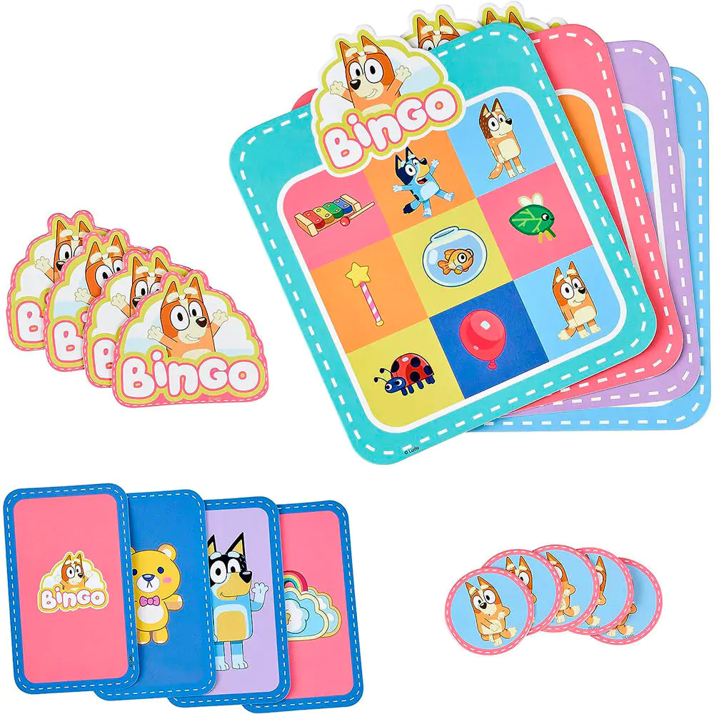 Bluey Bingo - bingo card game product photo