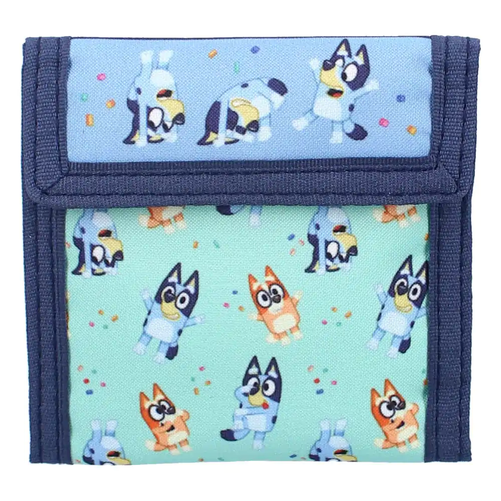 Bluey Wallet Black Bluey Best Friends Fun termékfotó