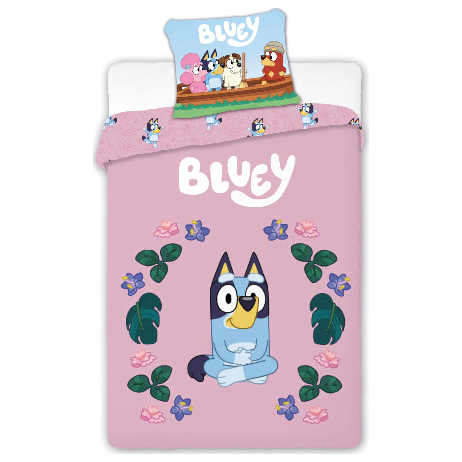 Bluey Blossom Kids' Preschool Duvet Cover product photo